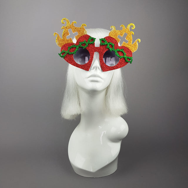 "Holier Than Thou" Sacred Heart Virgin Mary Sunglasses
