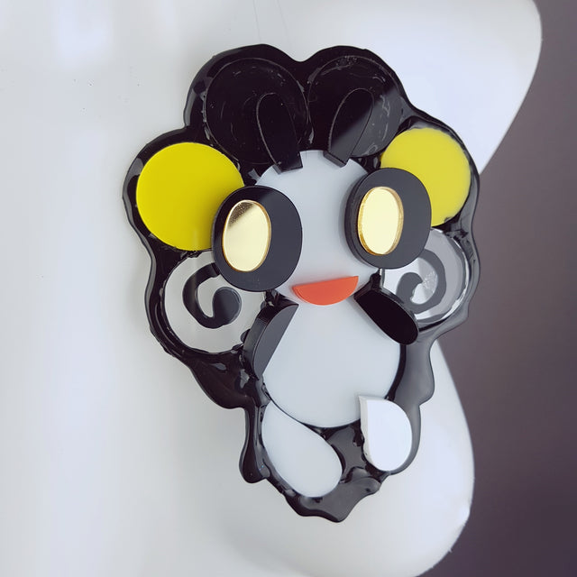 "Loopy Loo" Large Acrylic Sweet Creature Brooch