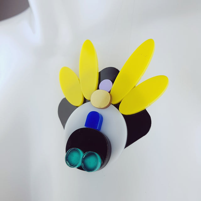 "Buzzz" Acrylic Bug Brooch