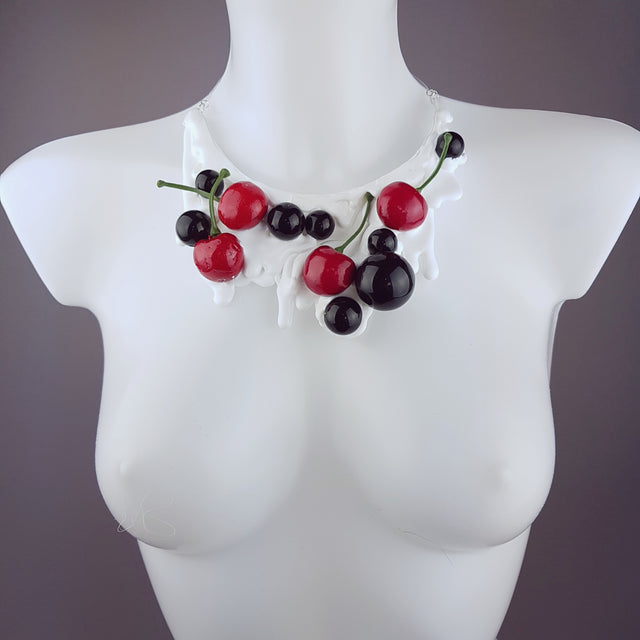 "Cherry Delight" Neckpiece (Similar can be made!)