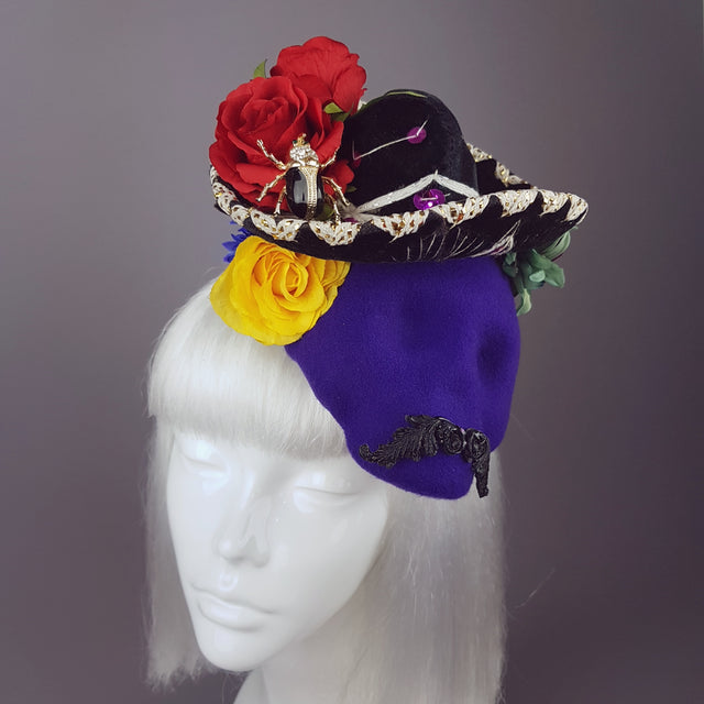 "Mi Amado" Purple Skull Hat
