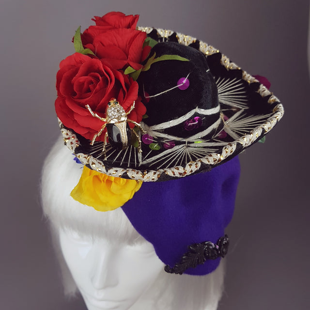 "Mi Amado" Purple Skull Hat