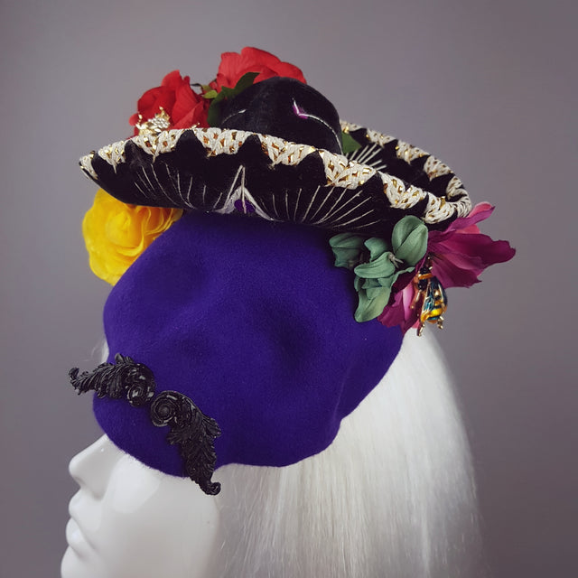 "Mi Amado" Purple Skull Hat