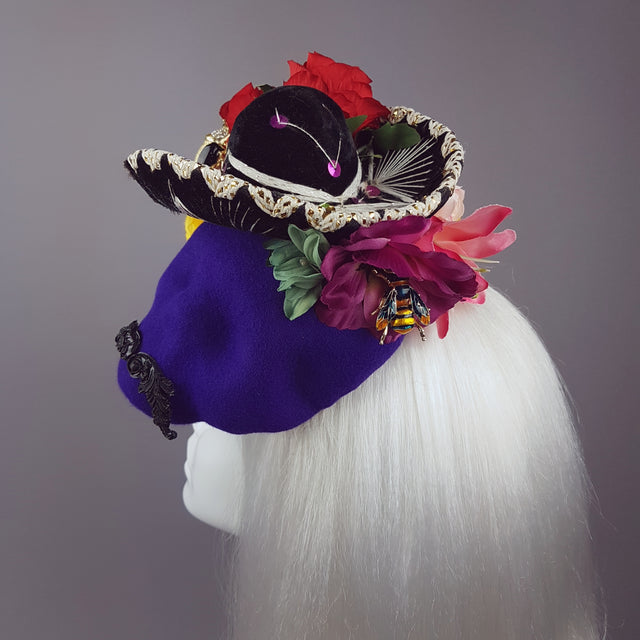 "Mi Amado" Purple Skull Hat