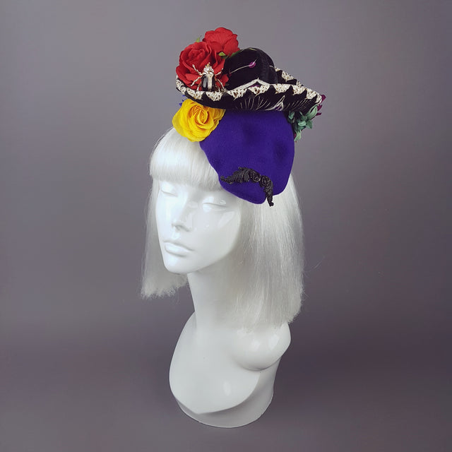 "Mi Amado" Purple Skull Hat