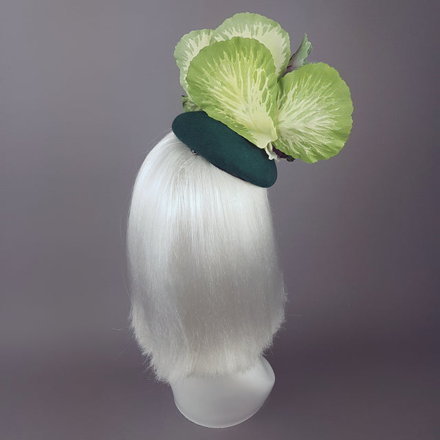 "Petit Chou" Surreal Cabbages Doll Face Hat