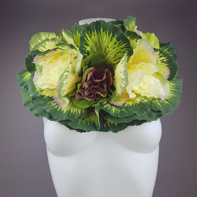 "Chou" Wearable Art Cabbage Neckpiece