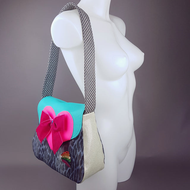 "LollyPop" Quirky Colourful Handcrafted Handbag - Labour Cost ONLY!