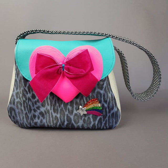 "LollyPop" Quirky Colourful Handcrafted Handbag - Labour Cost ONLY!