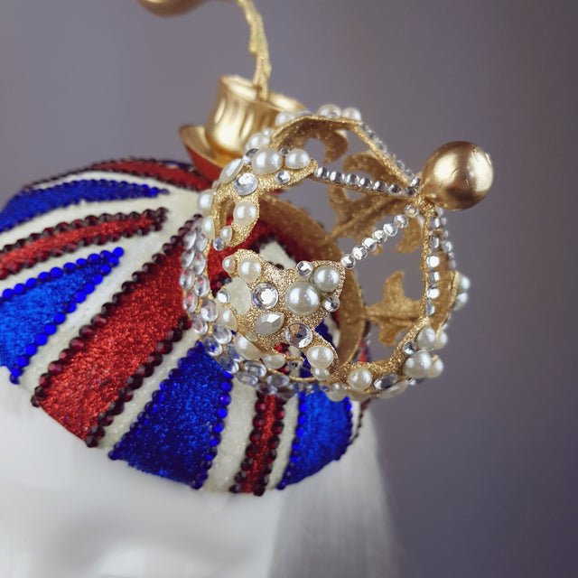 "British-ness" Union Jack Tea Party Crown Hat