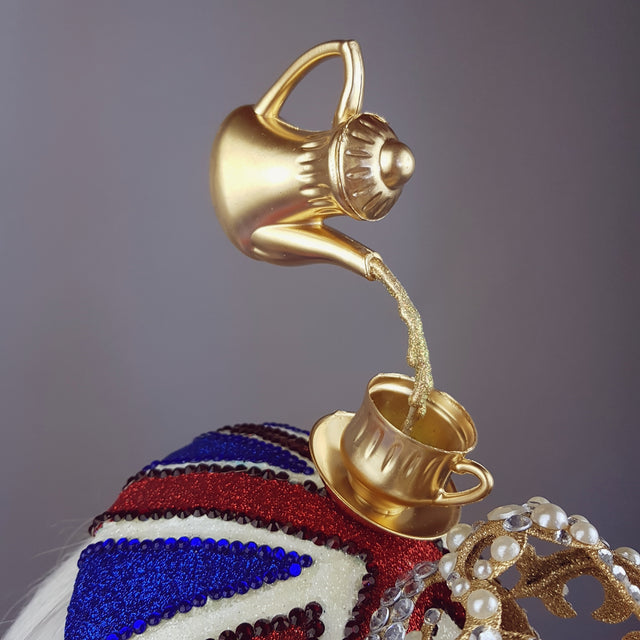 "British-ness" Union Jack Tea Party Crown Hat