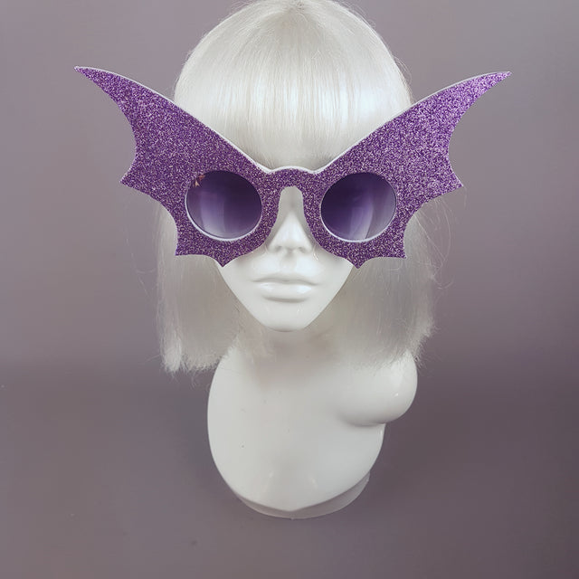 Pick ANY colour glitter!!! Bat Wing Sunglasses