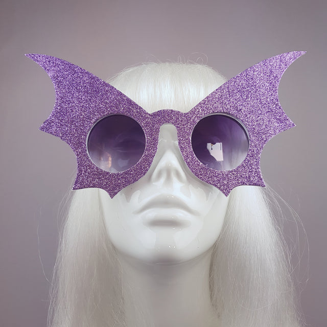 Pick ANY colour glitter!!! Bat Wing Sunglasses
