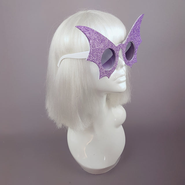 Pick ANY colour glitter!!! Bat Wing Sunglasses