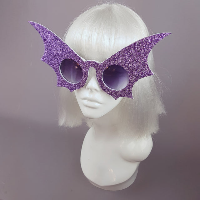Pick ANY colour glitter!!! Bat Wing Sunglasses