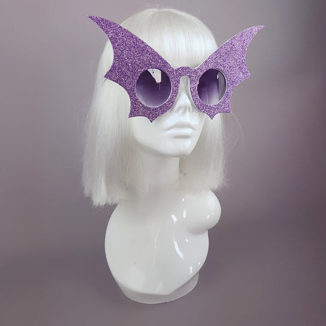 Pick ANY colour glitter!!! Bat Wing Sunglasses