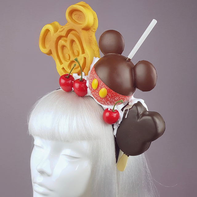 "Douceur" Cake & Ice-cream Headpiece