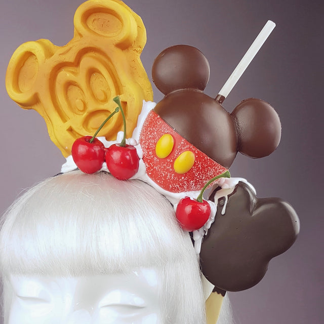 "Douceur" Cake & Ice-cream Headpiece