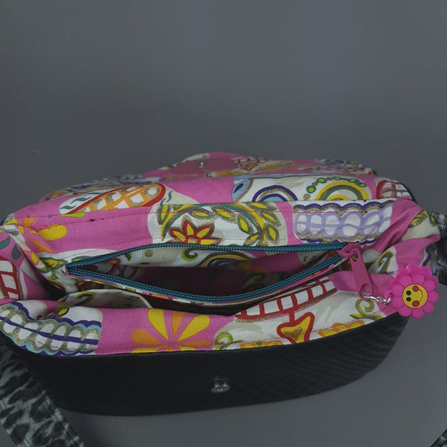 Quirky Colourful Handcrafted Handbag - Labour Cost ONLY!