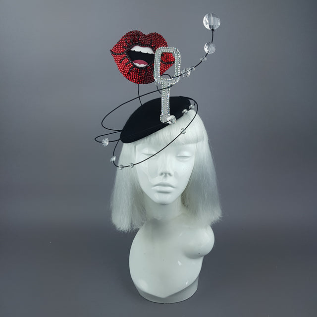 "Float" Surreal Bubble Blowing Fascinator Hat