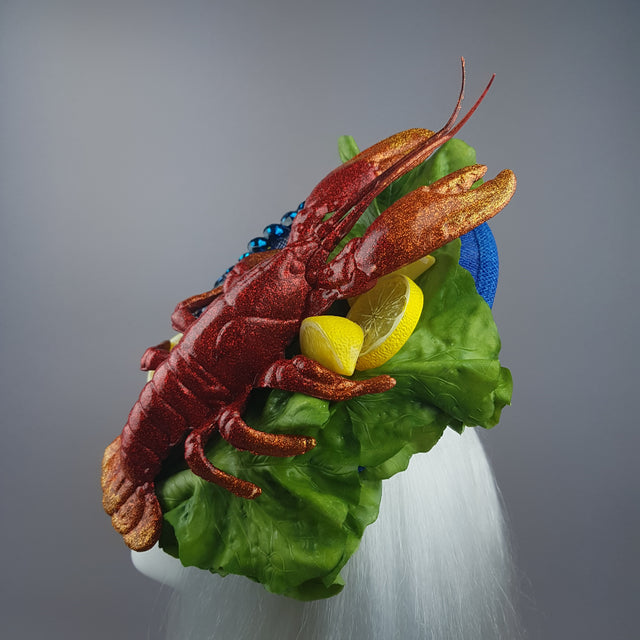 "Muirgen" Quirky Lobster Salad Hat
