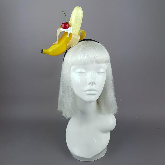 "Kiri" Banana, Cherry & Cream Headband