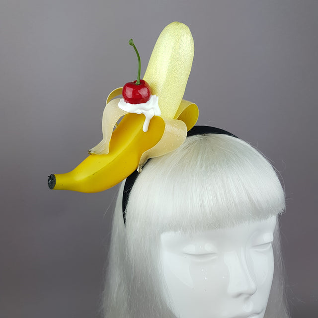 "Kiri" Banana, Cherry & Cream Headband
