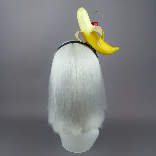 "Kiri" Banana, Cherry & Cream Headband