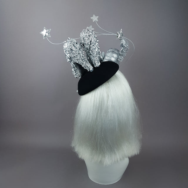 "Ever After" Cinderella Inspired High Heel Shoe Fascinator Hat