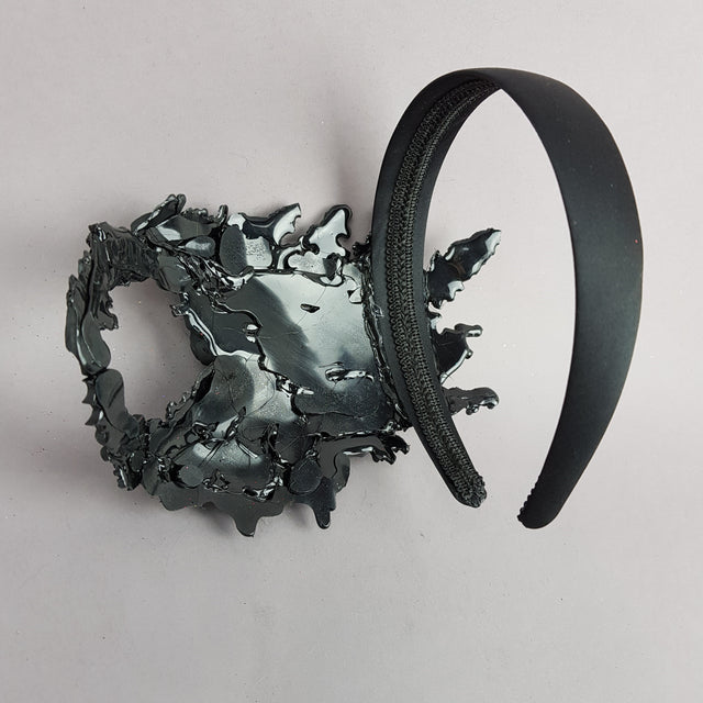 "Amoret" Black Filigree Baroque Gothic Mask