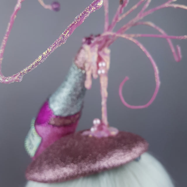 "Rosé All Day" Pink Champagne Bottle Glitter Hat