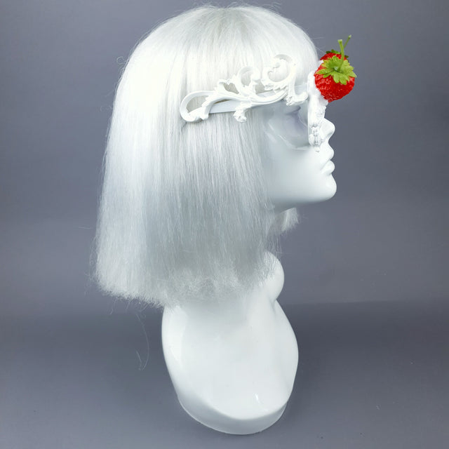 "Sahne" Strawberries & Cream Filigree Sunglasses