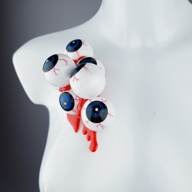 Bleeding Cluster of Eyeballs Brooch No. 3