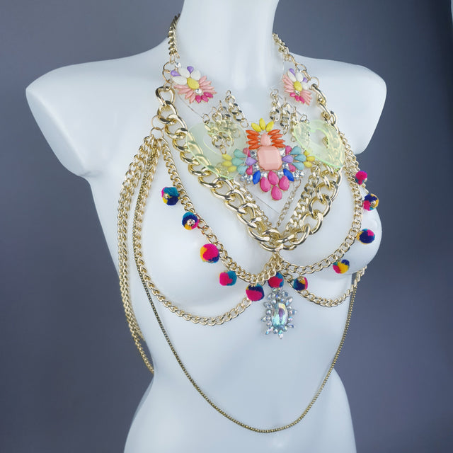 "Cera" Colourful Upcycled Body Jewellery