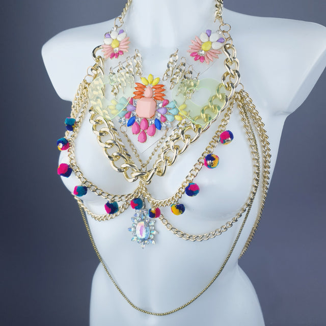 "Cera" Colourful Upcycled Body Jewellery