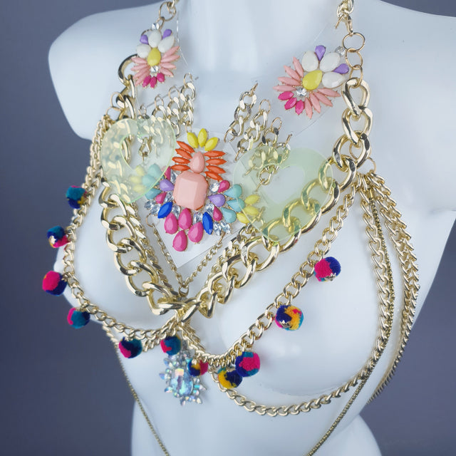 "Cera" Colourful Upcycled Body Jewellery