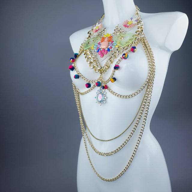 "Cera" Colourful Upcycled Body Jewellery