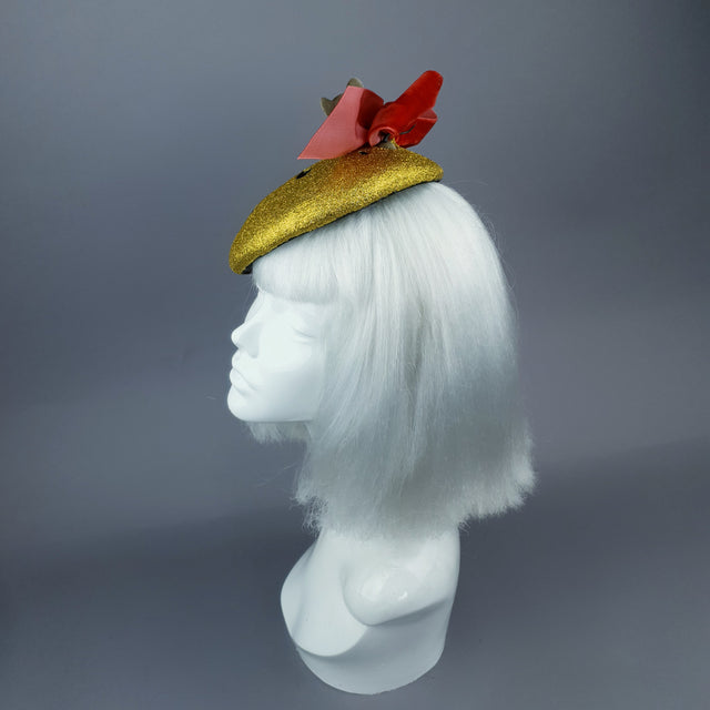 "Cheese the Day" Cheese & Mice Fascinator Hat