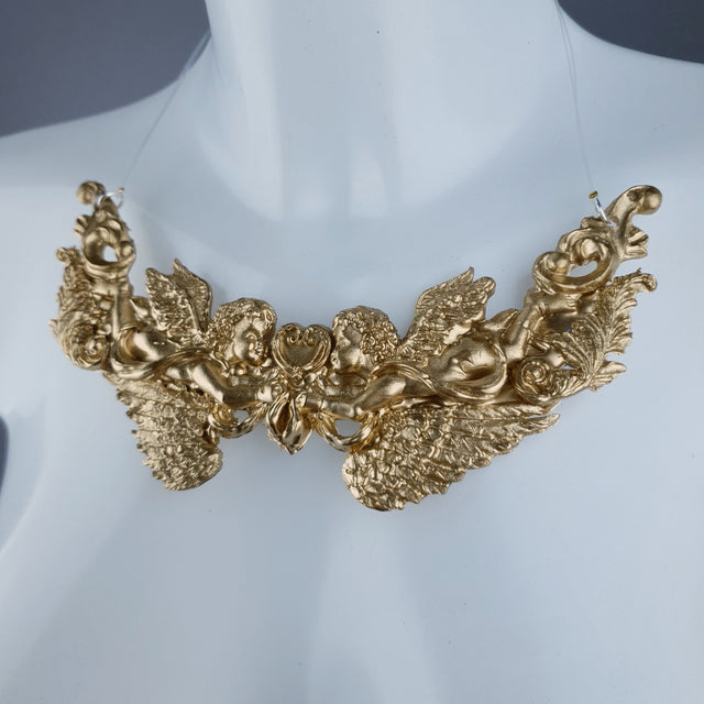 "Quiteria" Gold Filigree Necklace