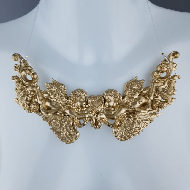"Quiteria" Gold Filigree Necklace