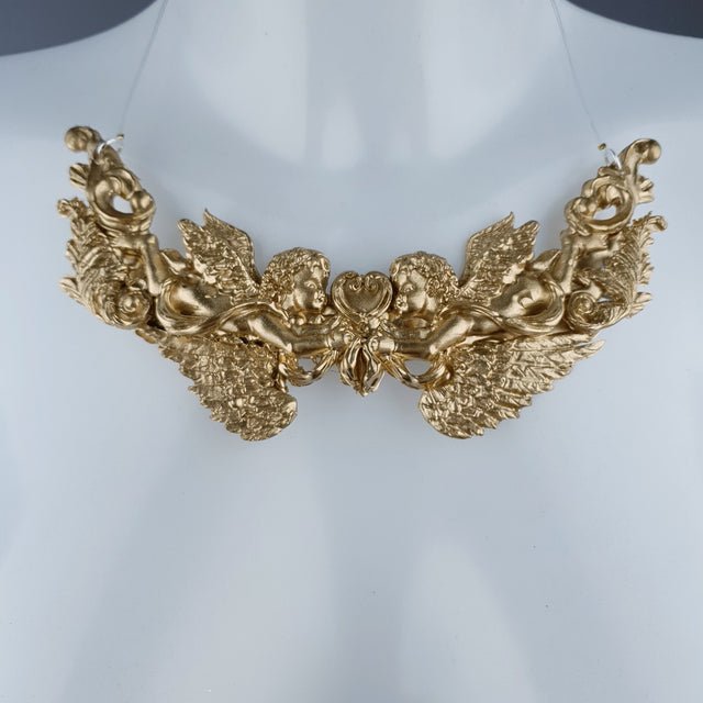 "Quiteria" Gold Filigree Necklace