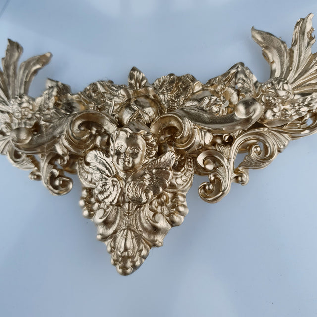 "Keyne" Gold Filigree Necklace