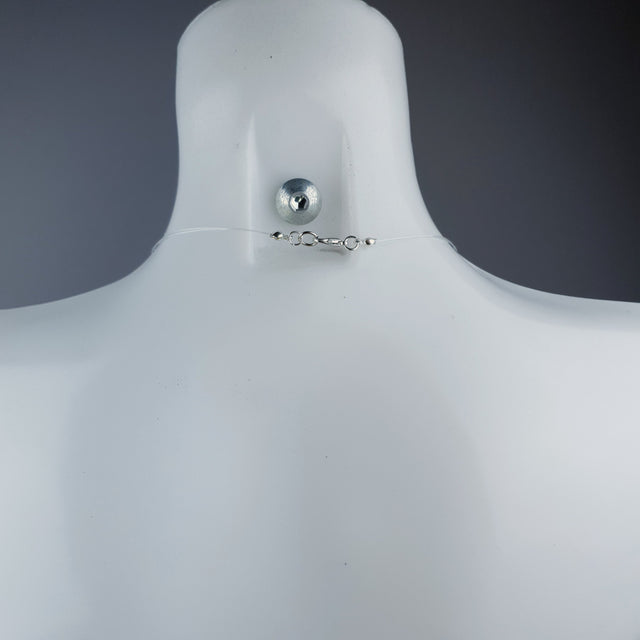 "Evilasius" Black Filigree Necklace