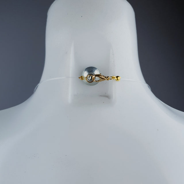 "Anysia" Gold Filigree Necklace