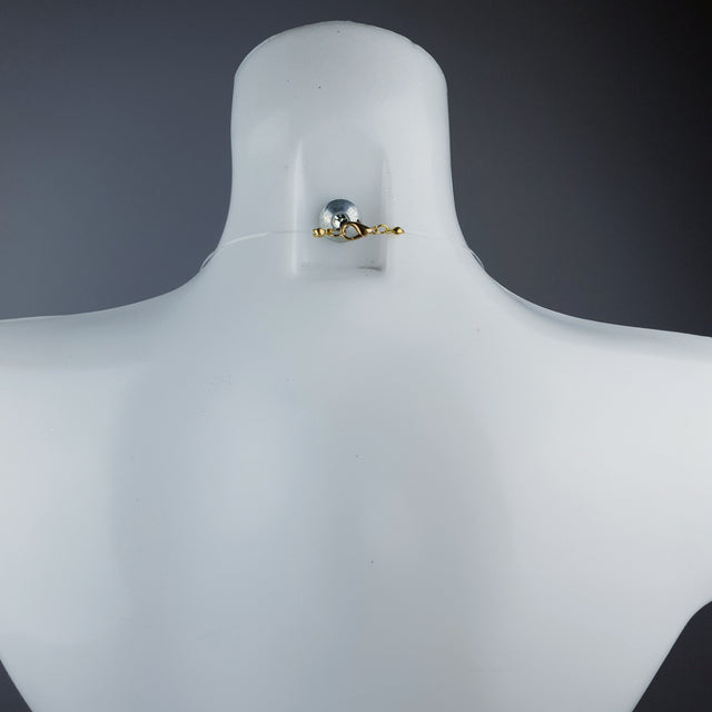 "Bibiana" Gold Filigree Necklace