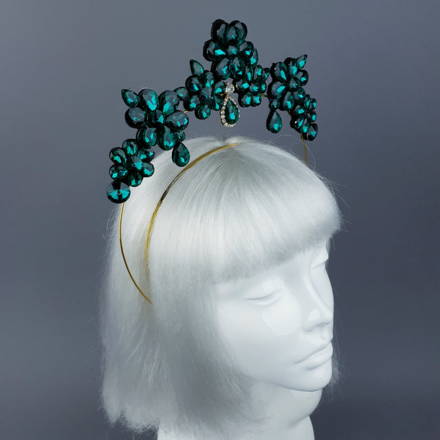 Teal Diamante Jewel Halo 44