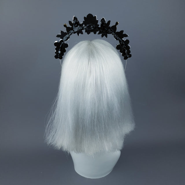 Clear/Silver Diamante Jewel Halo 45