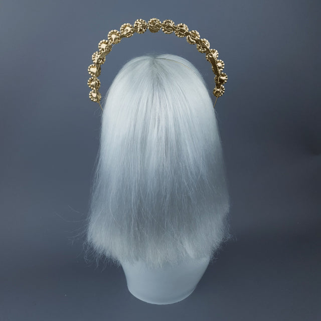 Silver/Clear/Gold Jewel Halo 61