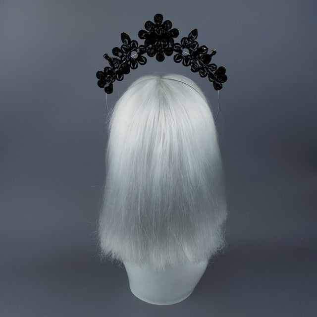 Clear/silver Diamante Jewel Halo 64