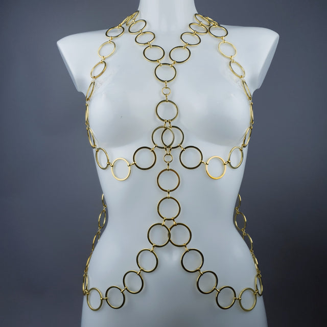 "Sogo" Gold Ring Jewellery Harness